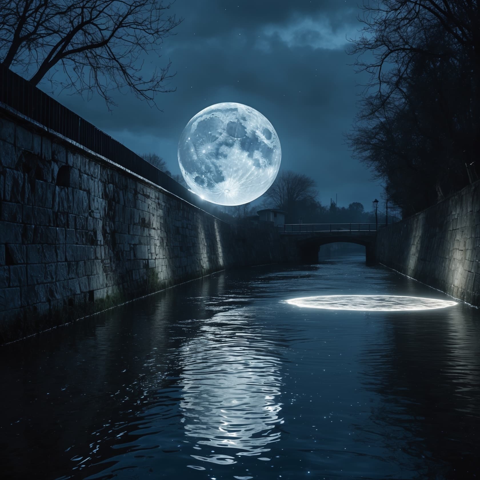 Cover art for "Everything Lives at the River's Edge"